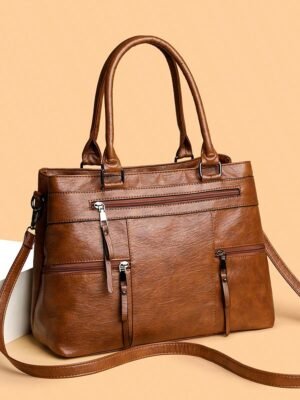 شنطة حريمي، خامة جلد