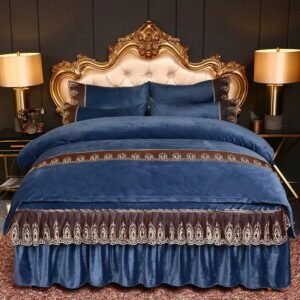 ⁦⁦⁦⁦طقم سرير ماليزى خامة قطيفة⁩⁩⁩⁩