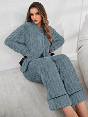 ⁦⁦⁦⁦⁦⁦⁦⁦⁦⁦⁦⁦⁦⁦⁦⁦⁦⁦⁦⁦بيجامة للنساء خامة قطن فرو⁩⁩⁩⁩⁩⁩