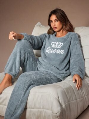 ⁦⁦⁦⁦⁦⁦⁦⁦⁦⁦⁦⁦⁦⁦⁦⁦⁦⁦بيجامة للنساء خامة قطن فرو⁩⁩⁩⁩