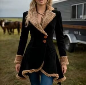 جاكيت كورى خامة جوخ مبطن